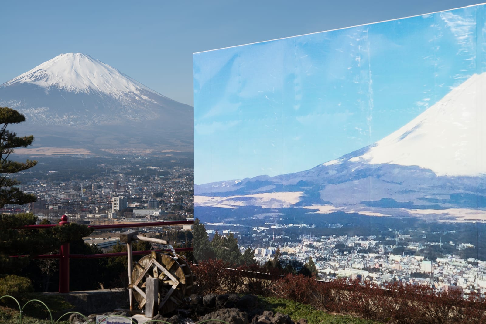 Two Mt Fuji